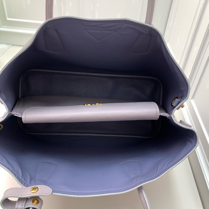 PRADA Double香芋紫手提包-7