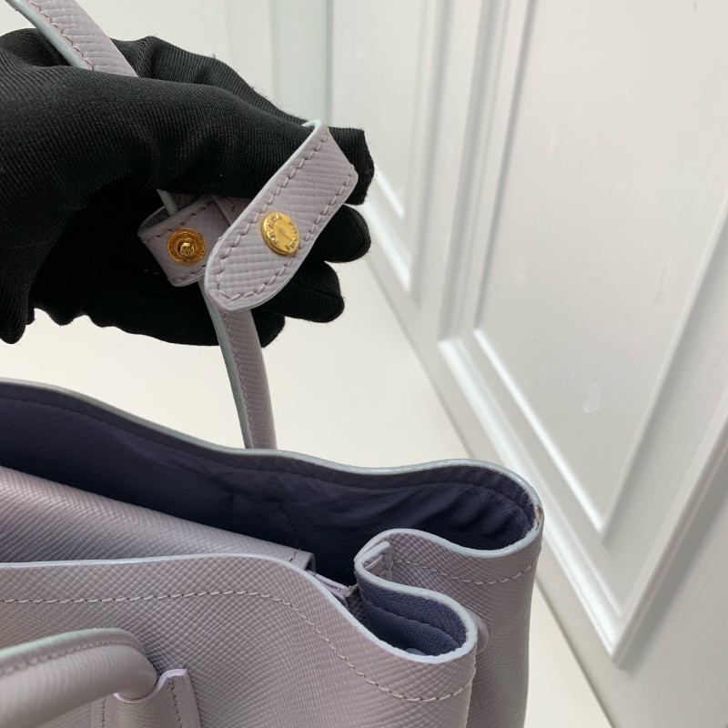 PRADA Double香芋紫手提包-20