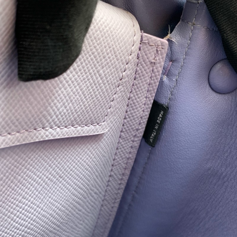 PRADA Double香芋紫手提包-26