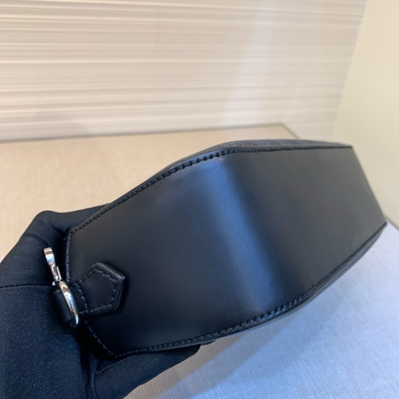 GUCCI GG黑灰色相機包 斜背包-8