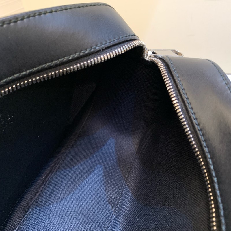 GUCCI GG黑灰色相機包 斜背包-16