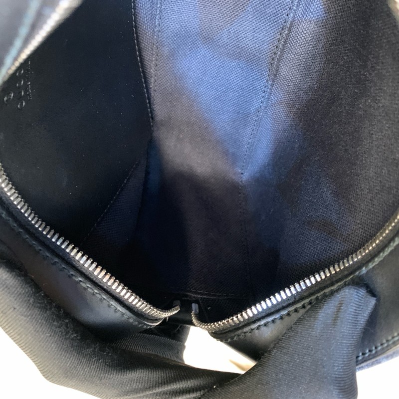 GUCCI GG黑灰色相機包 斜背包-17