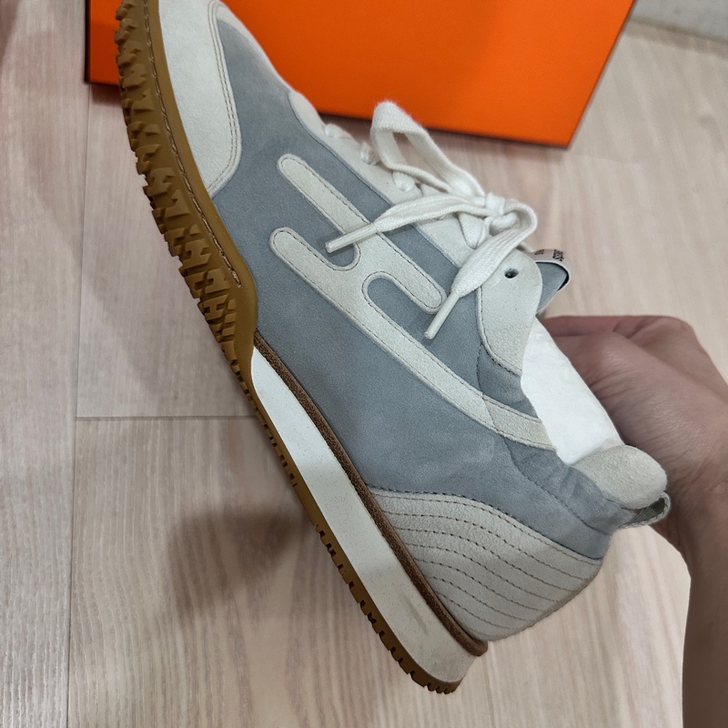 Hermes Jet德訓鞋✨38號稀有色寶寶藍✨不易撞款-3