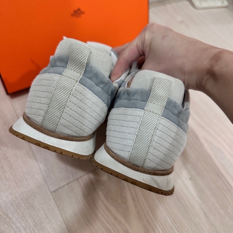 Hermes Jet德訓鞋✨38號稀有色寶寶藍✨不易撞款-4