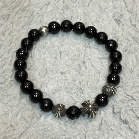 克羅心 Chrome hearts 4銀珠 8mm 手串 手環 珠珠 串珠 保證正品
