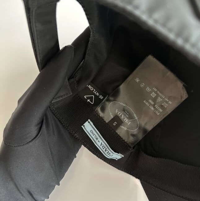 PRADA尼龍棒球帽-4