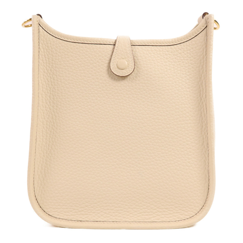 HERMES Clemence皮革Evelyne TPM金扣肩背袋Nata-1