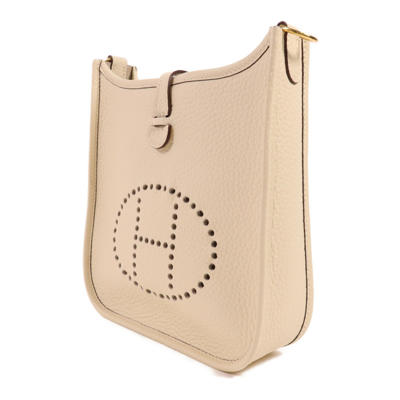HERMES Clemence皮革Evelyne TPM金扣肩背袋Nata-2