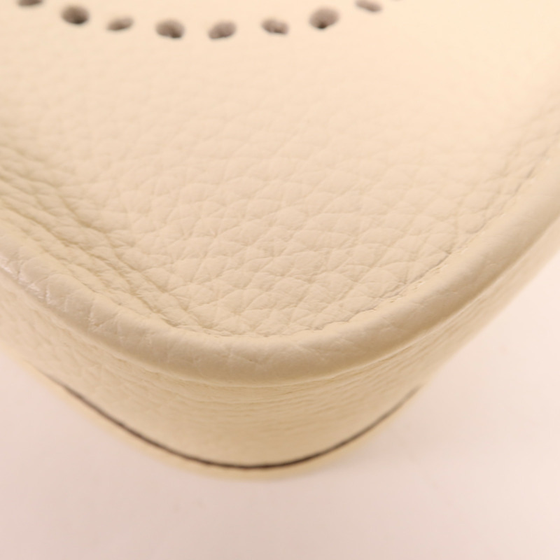 HERMES Clemence皮革Evelyne TPM金扣肩背袋Nata-9