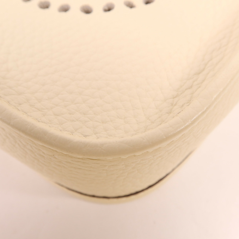 HERMES Clemence皮革Evelyne TPM金扣肩背袋Nata-10