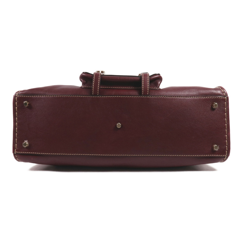 Chloe 牛皮皮革Edith Handle Bag金扣肩背袋-3