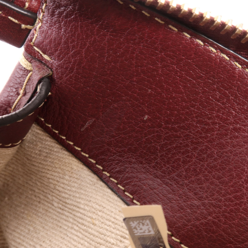 Chloe 牛皮皮革Edith Handle Bag金扣肩背袋-12