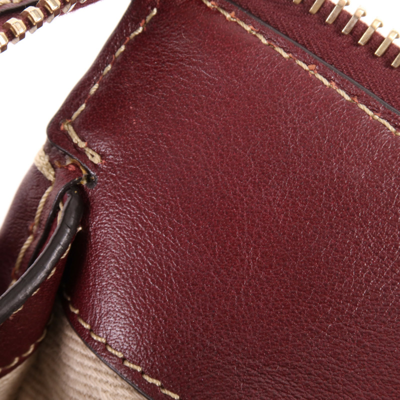 Chloe 牛皮皮革Edith Handle Bag金扣肩背袋-14