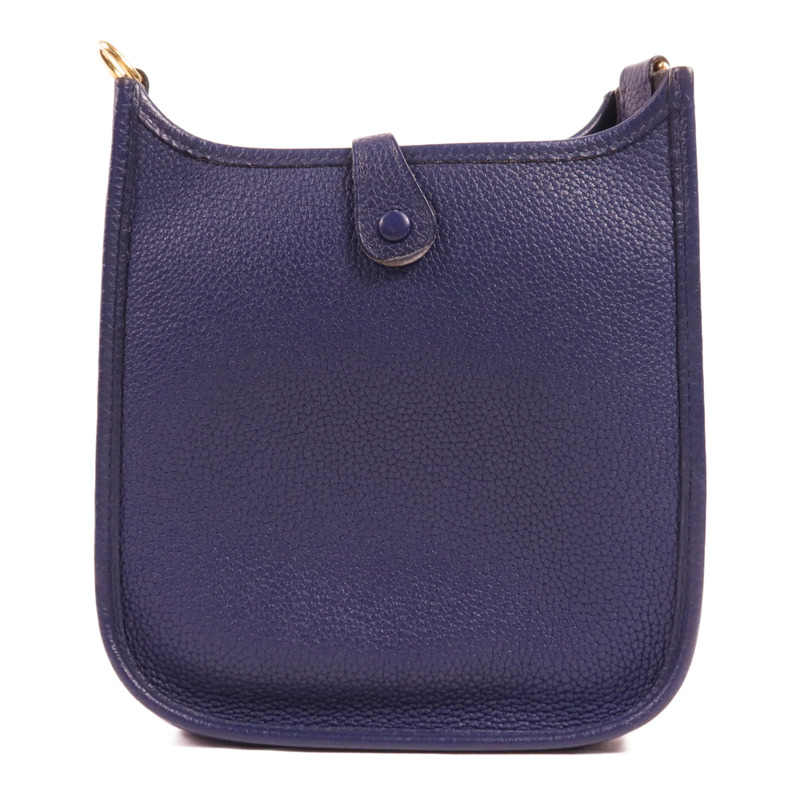 HERMES Clemence皮革Evelyne TPM金扣肩背袋-1