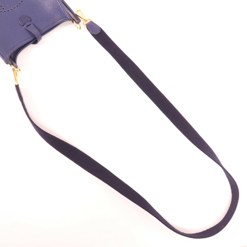 HERMES Clemence皮革Evelyne TPM金扣肩背袋-8