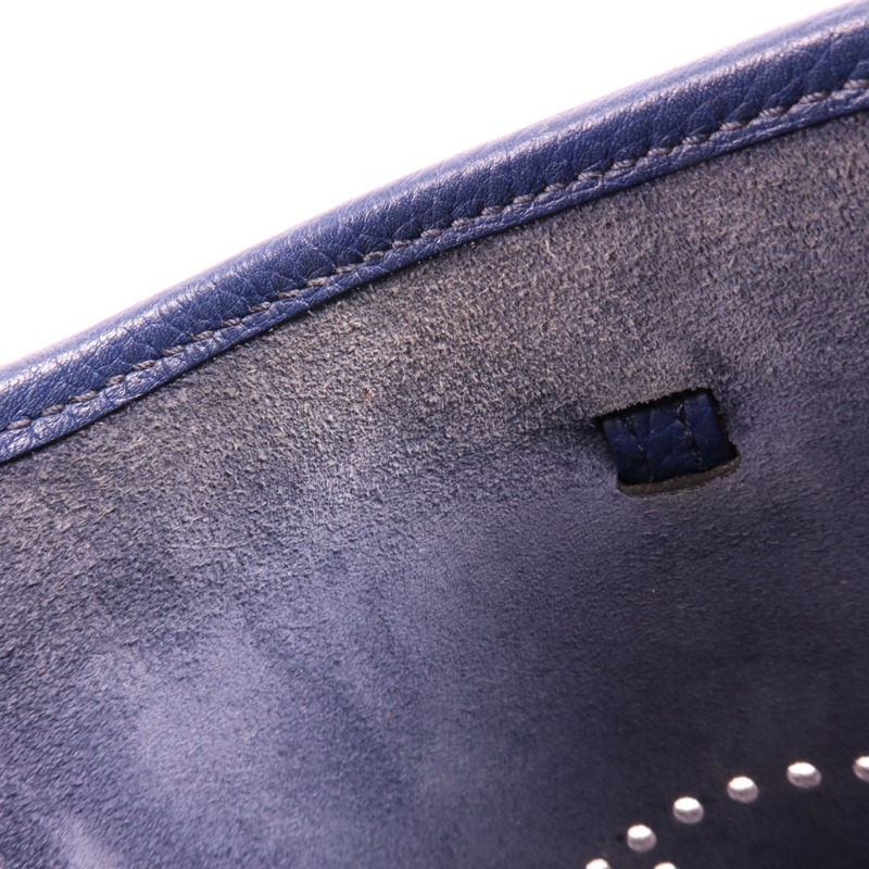 HERMES Clemence皮革Evelyne TPM金扣肩背袋-15