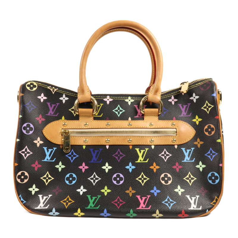 LOUIS VUITTON Monogram Multicolore Rita金扣手挽肩背兩用袋-1