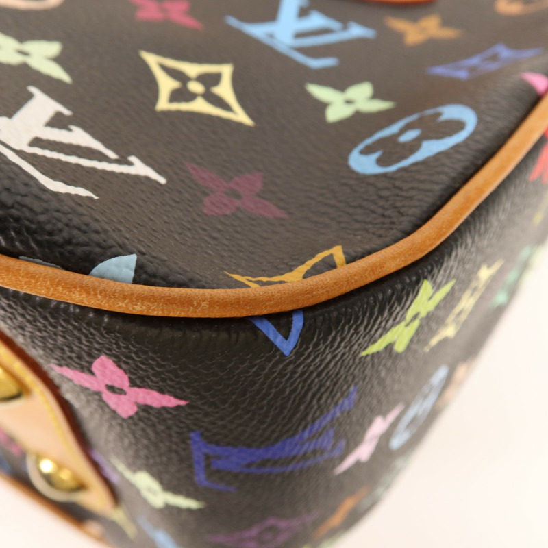 LOUIS VUITTON Monogram Multicolore Rita金扣手挽肩背兩用袋-7