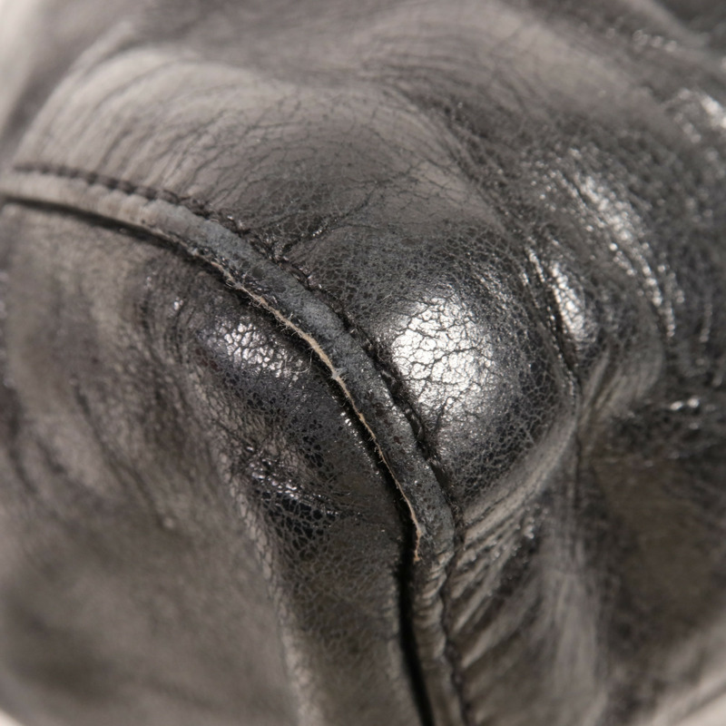 Miu Miu 牛皮皮革2 Way Shoulder金扣手挽肩背兩用袋-6