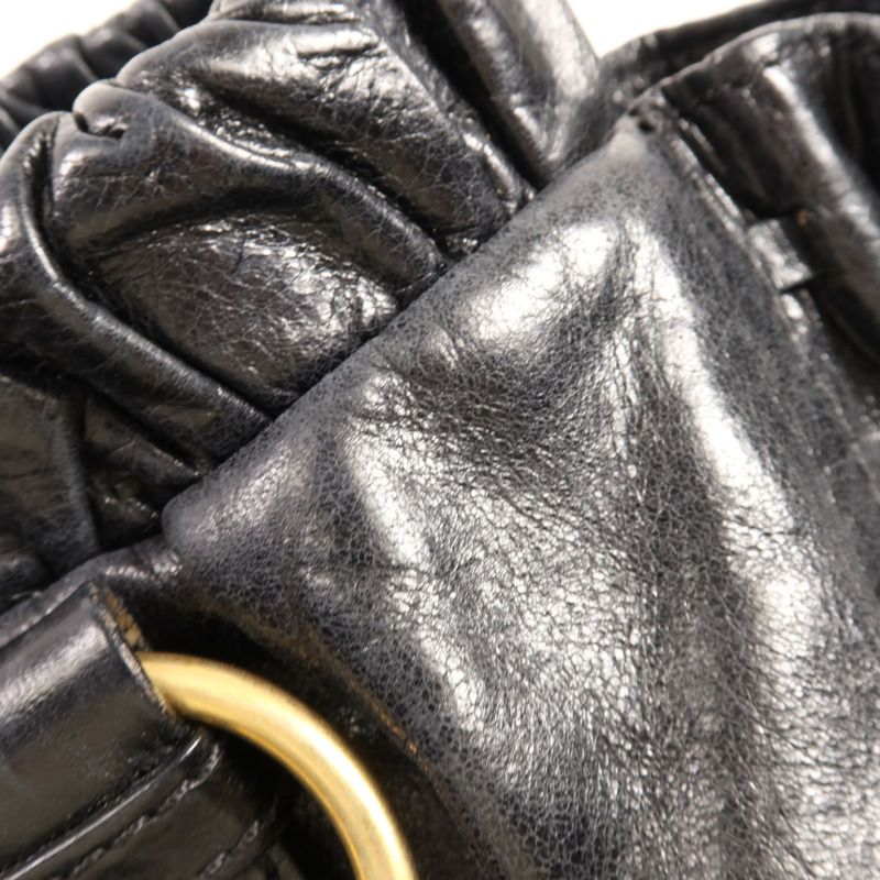 Miu Miu 牛皮皮革2 Way Shoulder金扣手挽肩背兩用袋-13