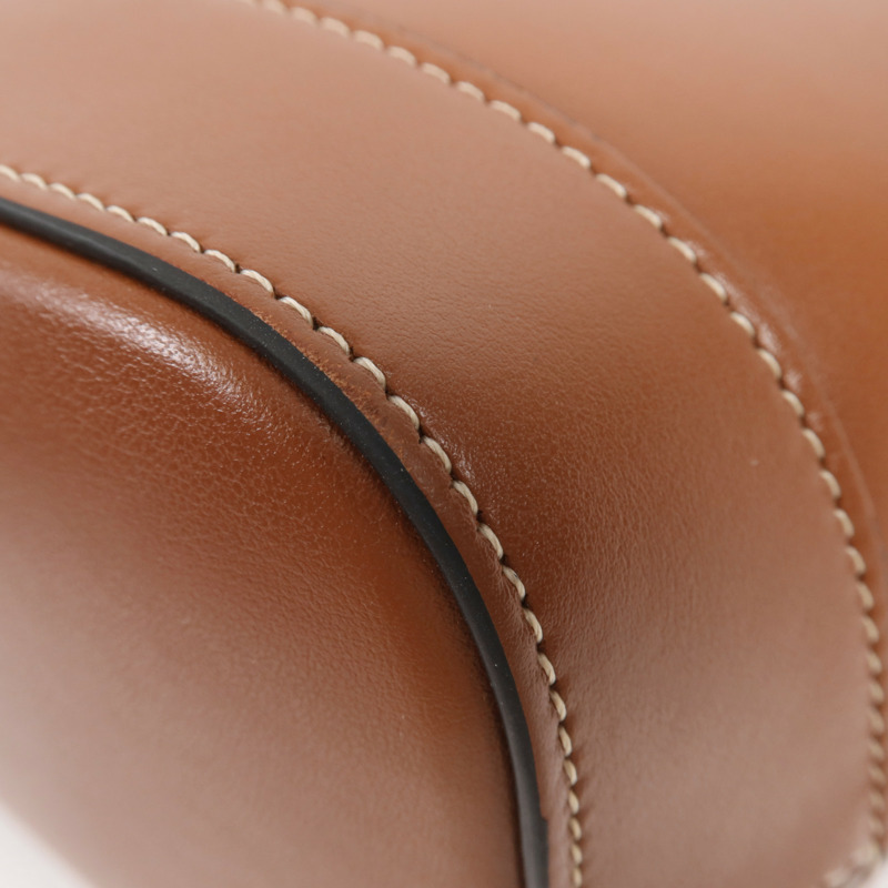 CELINE 牛皮皮革Cuir Triomphe金扣肩背袋-5