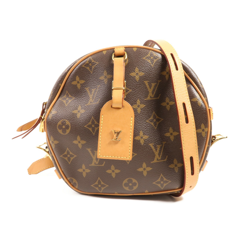 LOUIS VUITTON Monogram Boite Chapeau Souple MM金扣肩背袋-0