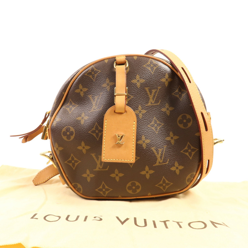 LOUIS VUITTON Monogram Boite Chapeau Souple MM金扣肩背袋-13