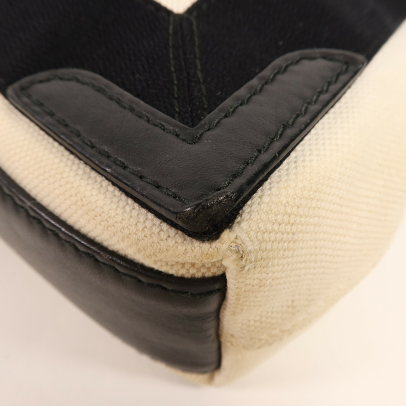 BALENCIAGA 帆布Cabas XS銀扣手挽肩背兩用袋-5