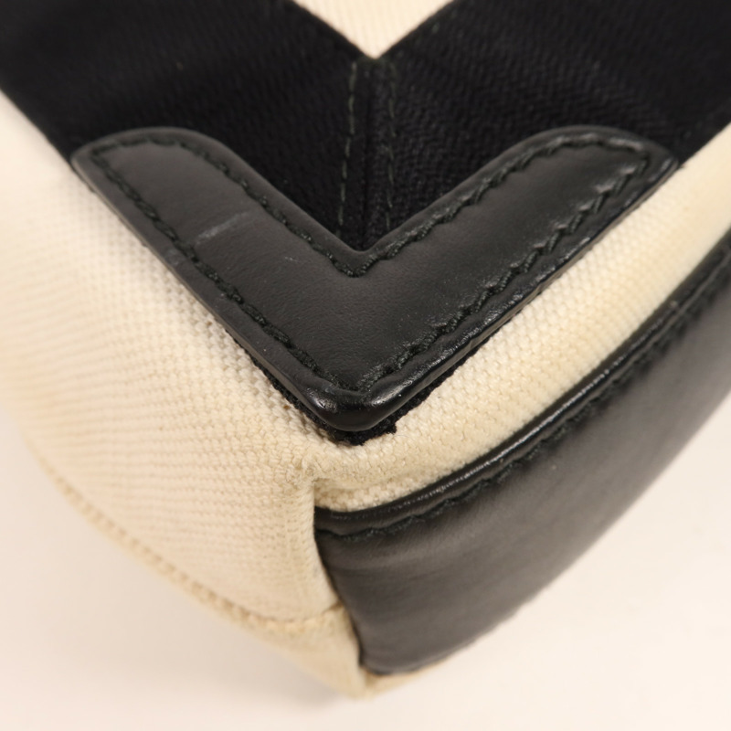 BALENCIAGA 帆布Cabas XS銀扣手挽肩背兩用袋-8