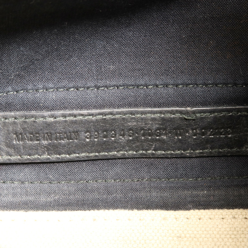 BALENCIAGA 帆布Cabas XS銀扣手挽肩背兩用袋-11