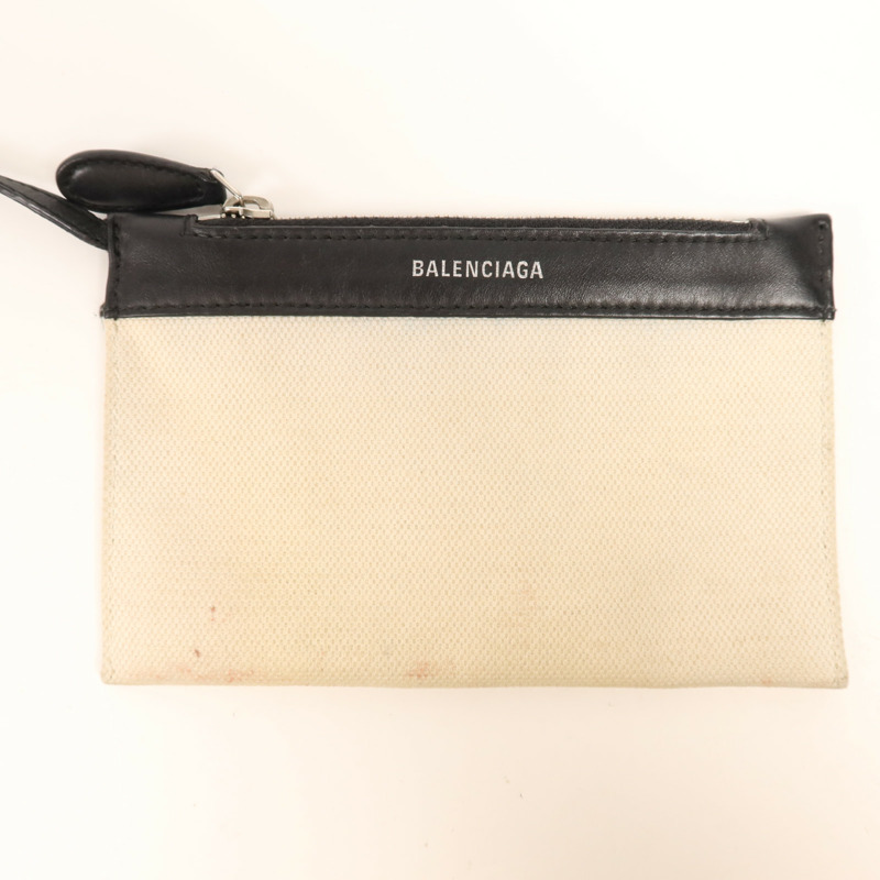 BALENCIAGA 帆布Cabas XS銀扣手挽肩背兩用袋-12
