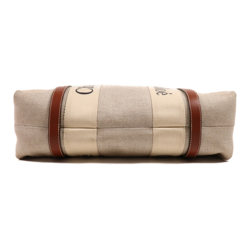 Chloe 帆布Woody Medium肩背袋/手挽袋-3