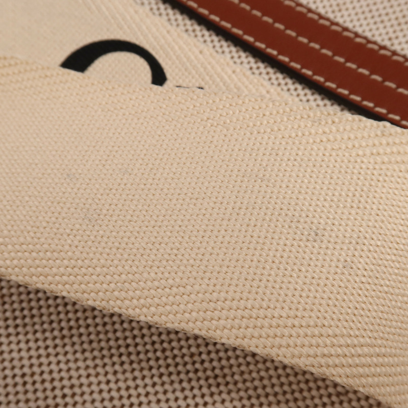 Chloe 帆布Woody Medium肩背袋/手挽袋-15