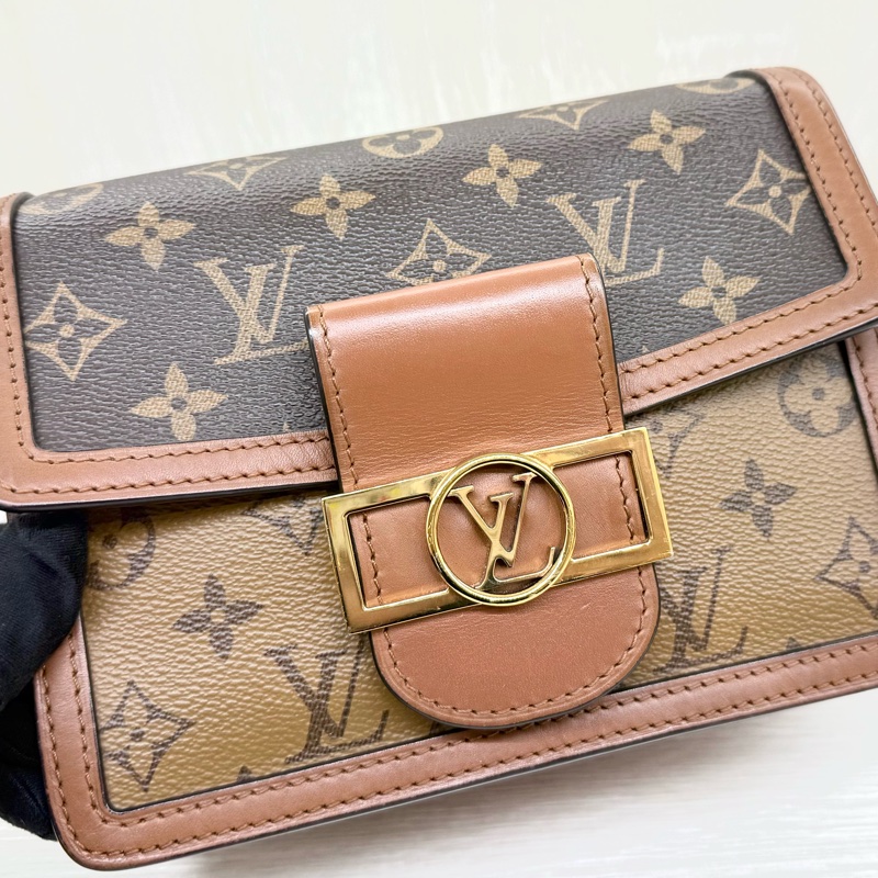 LV老花雙色mini達芙妮M45959-11