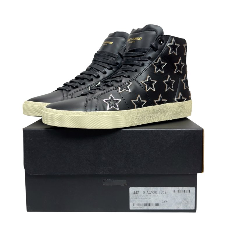 SAINT LAURENT Court 星星⭐️ 高筒 運動鞋-1