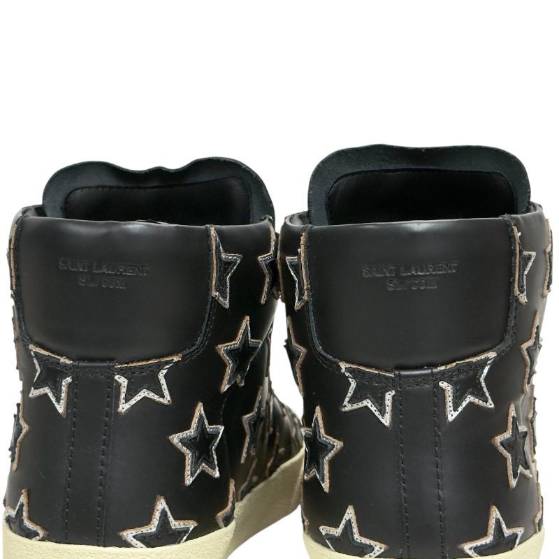 SAINT LAURENT Court 星星⭐️ 高筒 運動鞋-7