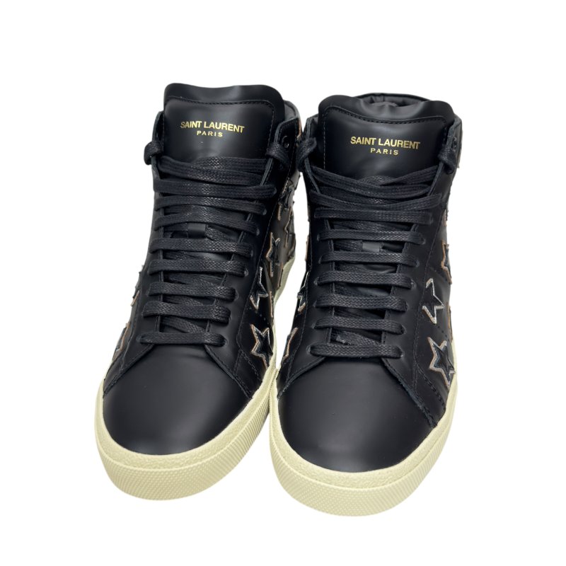 SAINT LAURENT Court 星星⭐️ 高筒 運動鞋-9