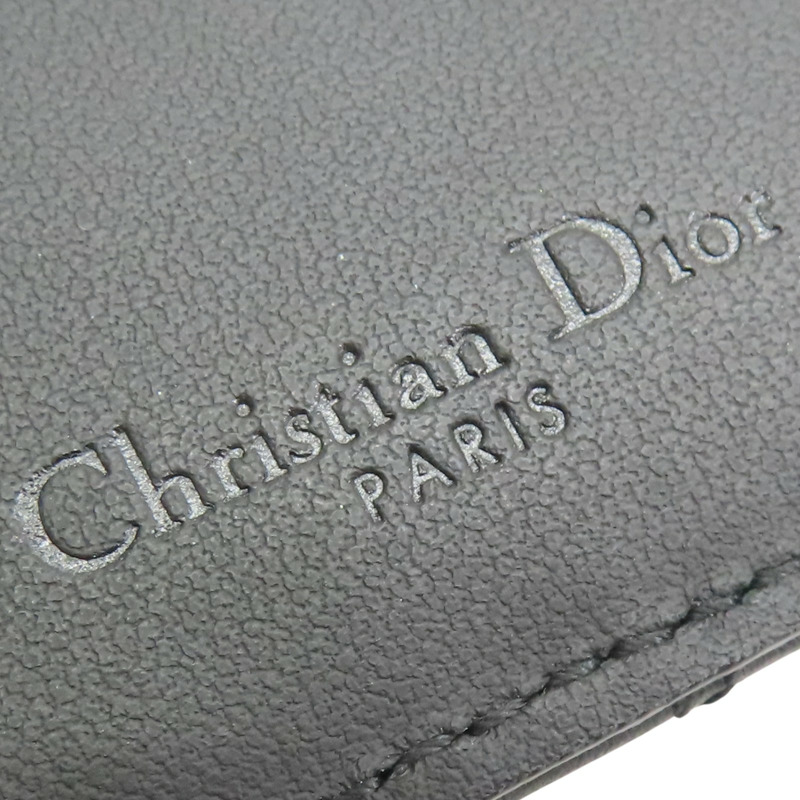 黑色牛皮 Lady Dior 零錢包 名片夾【Dior 迪奧】-5