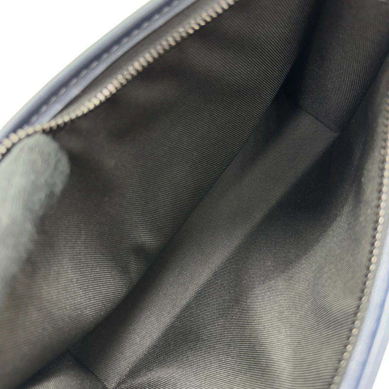 Monogram Shadow 皮革 藏青色 Gaston 可穿戴式錢包 【LOUIS VUITTON LV 路易威登】 M83384-4