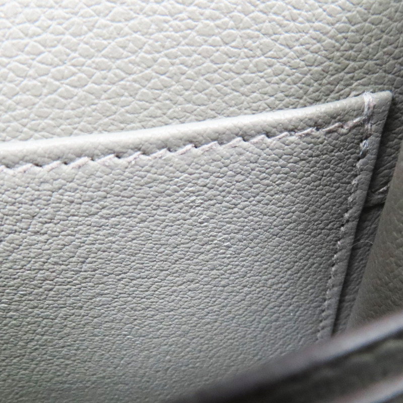 灰色 Evercolor牛皮 Roulis Mini 肩背包 銀釦【HERMES 愛馬仕】 K刻 銀扣 H070510CK-12