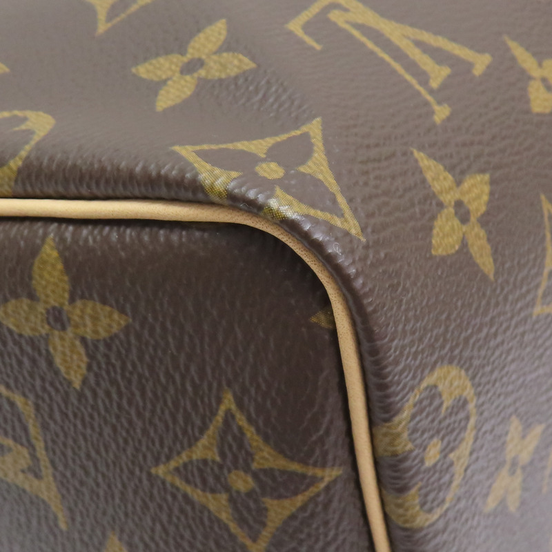 棕色原花帆布 Speedy Bandouliere 25 兩用包【LOUIS VUITTON LV 路易威登】 M41113-9