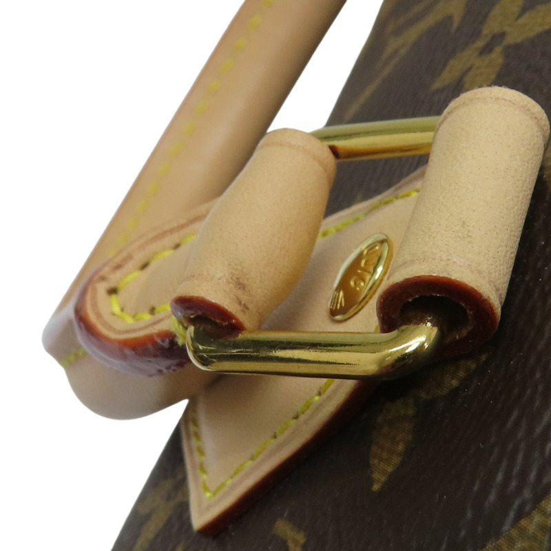 棕色原花帆布 Speedy Bandouliere 25 兩用包【LOUIS VUITTON LV 路易威登】 M41113-14