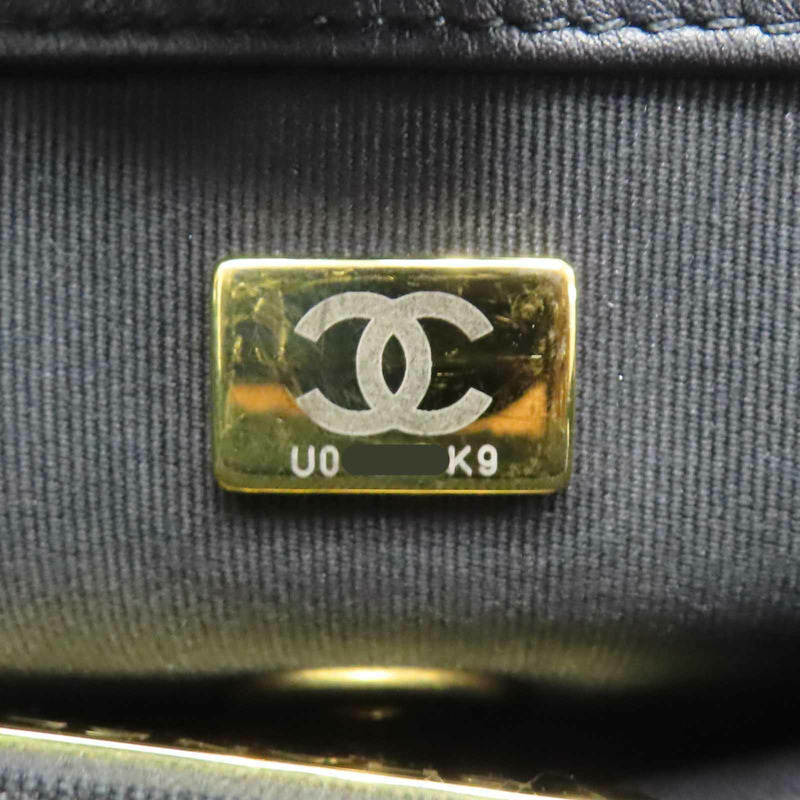 黑色 單寧布 BK Velvet 19包 26CM 鍊帶 肩背包【CHANEL 香奈兒】 AS1160-7