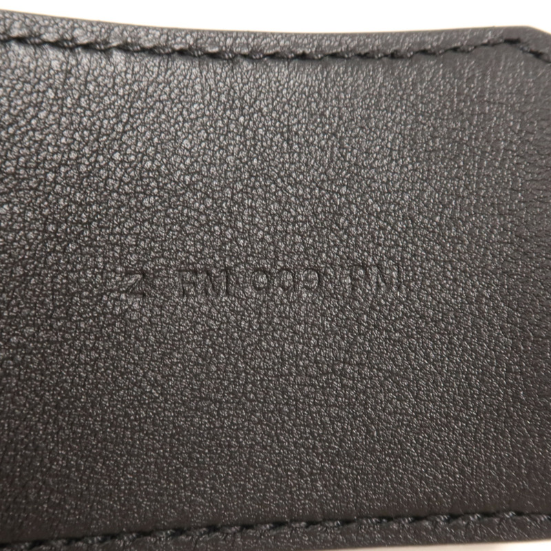 HERMES Epsom/Swift皮革Kelly Pocket Strap金扣肩帶Noir-7