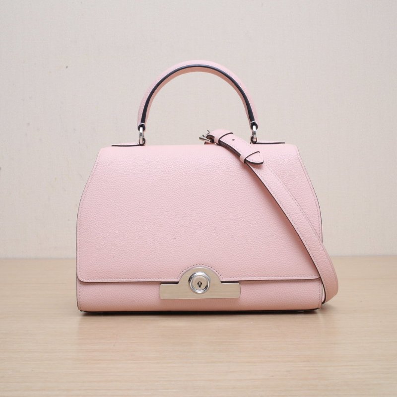 MOYNAT RejanePetite26粉色牛皮肩背包-0