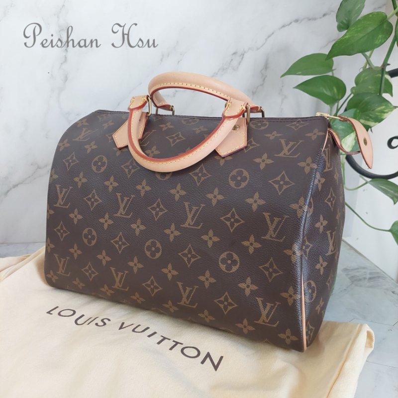 LV M41526 SPEEDY 30 🌈實品拍照🌈 波士頓包~二手美品-4
