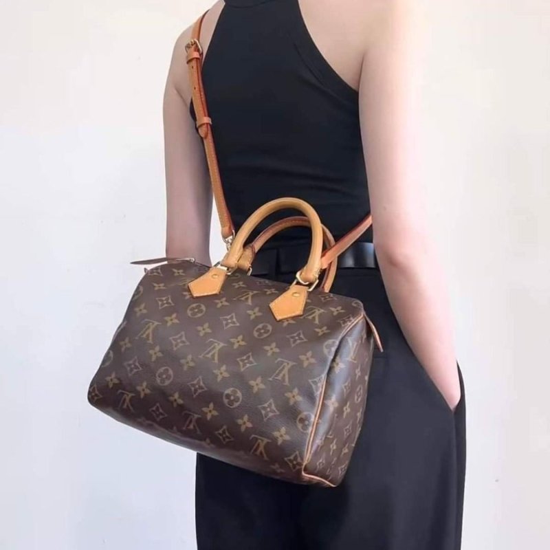 LV M41526 SPEEDY 30 🌈實品拍照🌈 波士頓包~二手美品-8