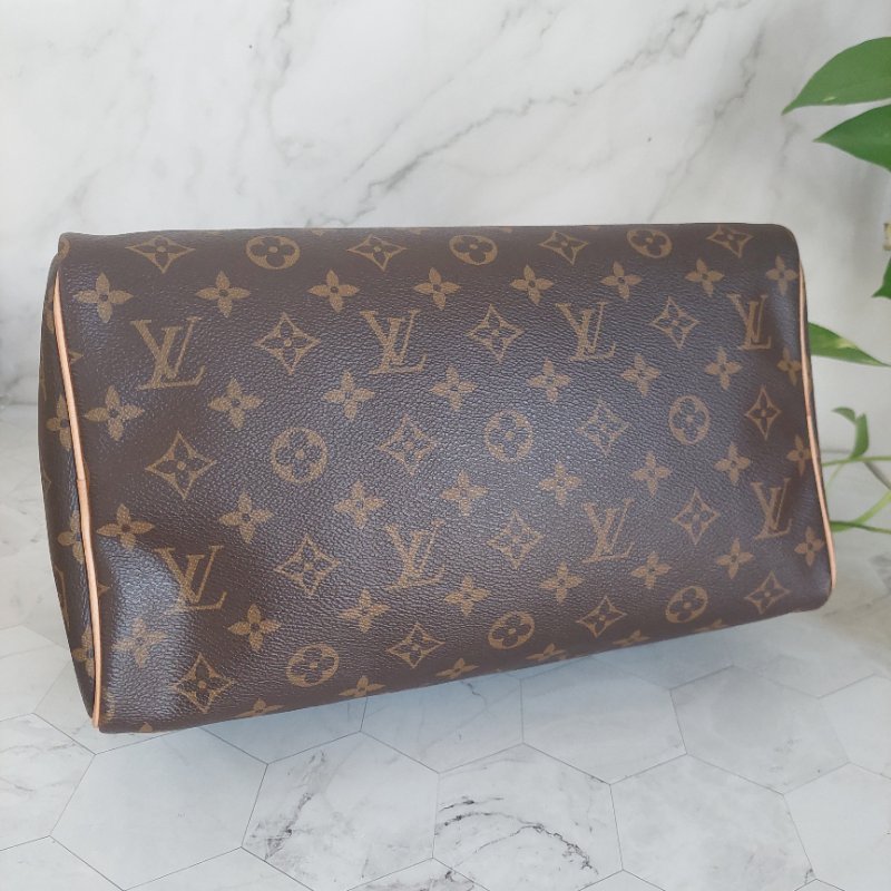 LV M41526 SPEEDY 30 🌈實品拍照🌈 波士頓包~二手美品-32