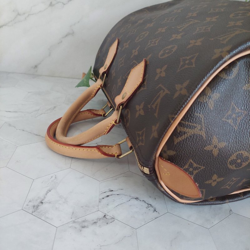 LV M41526 SPEEDY 30 🌈實品拍照🌈 波士頓包~二手美品-33