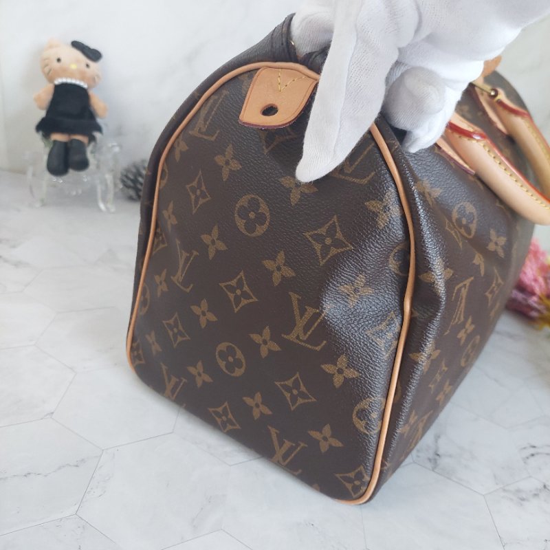 LV M41526 SPEEDY 30 🌈實品拍照🌈 波士頓包~二手美品-36